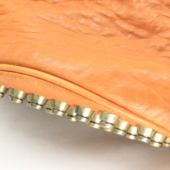 Alexander Wang Authentic Diego Orange Textured Bucket Bag - Picture 14 of 14